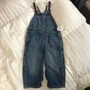 Oshkosh Boys overalls size 18 mo NWT